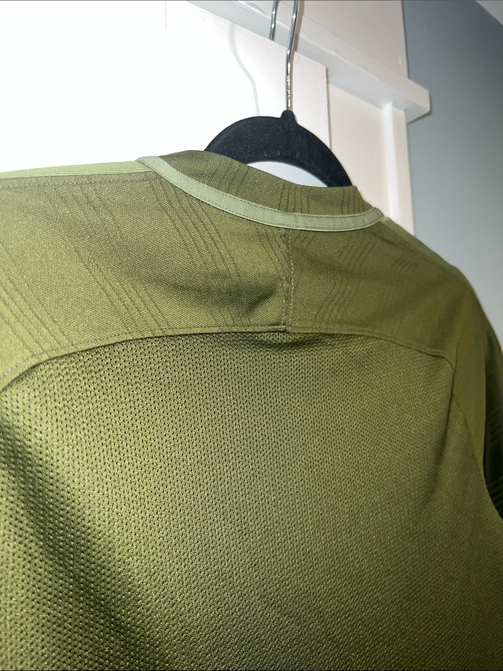 Nike Olive Green Dri-FIT Athletic Tee - Picture 6 of 9